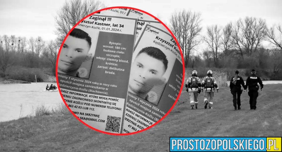 Wyłowiony z Odry w okolicy Koźla Rogów to Krzysztof Kastne, który był poszukiwany przez policję.