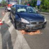 Zderzenie dwóch samochodów osobowych na ul. Ozimskiej w Opolu. Jedna osoba została poszkodowana.(Zdjęcia)