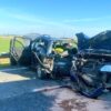 Zderzenie dwóch volkswagenów na DK45 koło Zimnic Wielkich. Jedna osoba poszkodowana .(zdjęcia)