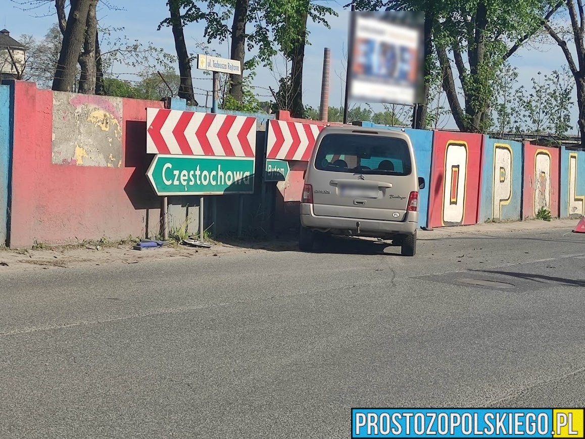 Zderzenie dwóch samochodów na ul.1-go Maja i Rejtana w Opolu.(Zdjecia&Wideo)