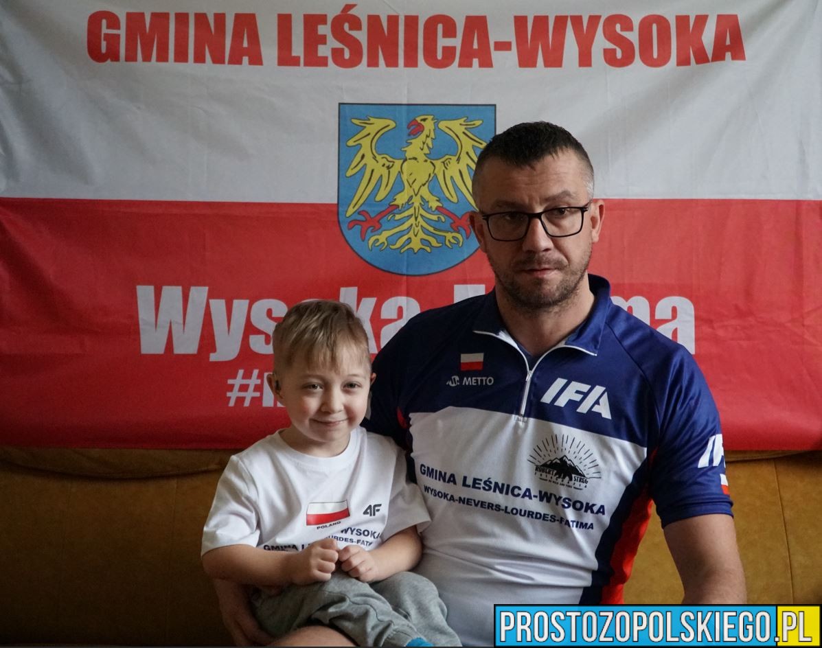 Łukasz – podróż rowerem dla Wojtka Feliksa z Opola.