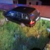 Kierujący autem stracił panowanie na BMW i wjechał w ogrodzenie.(Zdjęcia)