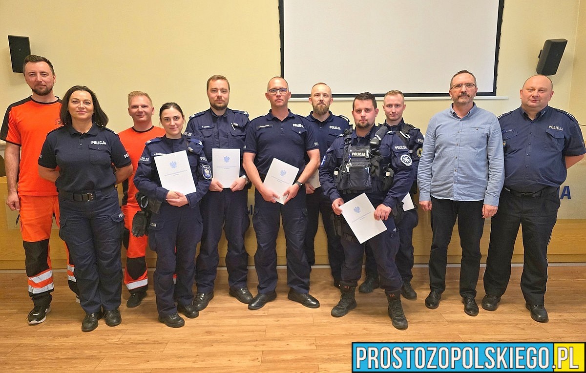 Zawody policyjnych ratowników medycznych w KWP w Opolu. (Zdjęcia)