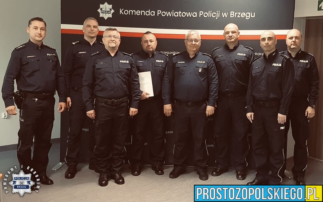 W środę 14 maja w Komendzie Powiatowej Policji w Brzegu odbyła się uroczystość w związku z powierzeniem obowiązków na stanowisku Zastępcy