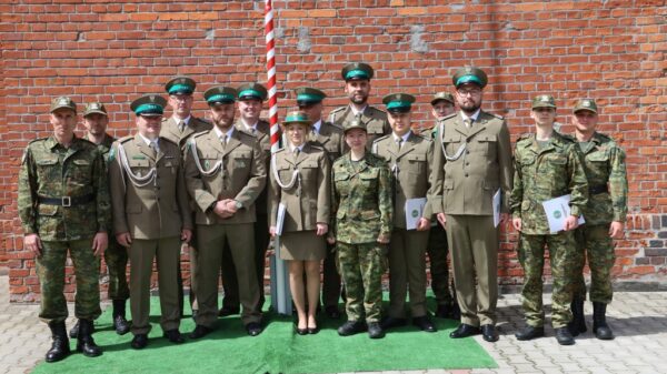 34. rocznica Straży Granicznej. Uroczystość z wręczeniem odznaczeń i awansów