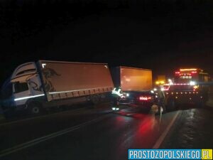 Wypadek w Zawadzie.22-latek kierowca z ciężarówki miał prawie 2,8 promila!