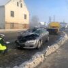Wypadek na dk46 Opole-Nysa w miejscowości Sidzina (Wideo)