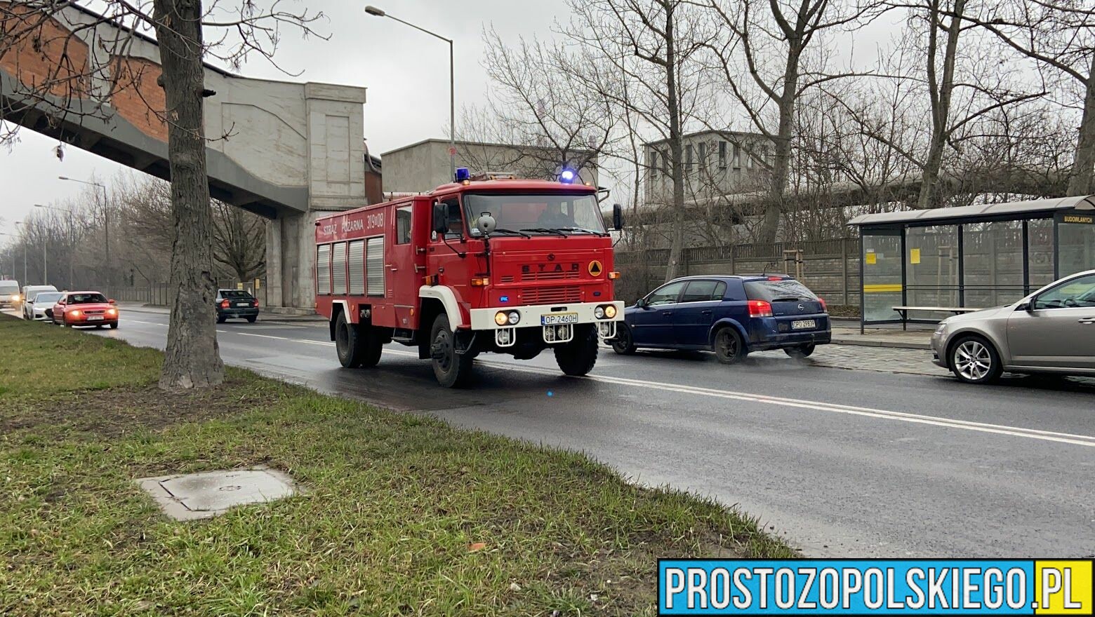 Pożar w Cementowni Odra w Opolu . Na miejscu 9 jednostek straży z JRG i OSP.(Zdjęcia&Wideo)