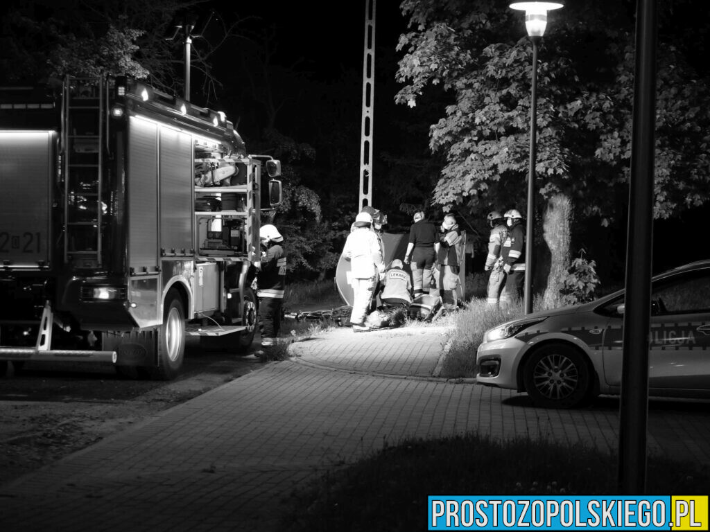Tragiczne zdarzenie w Kędzierzynie Koźlu. Nie udało się uratować 23-latka.
