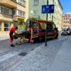 Dostawca jedzenia potrącił mężczyznę na pasach w centrum Opola.(Zdjęcia)