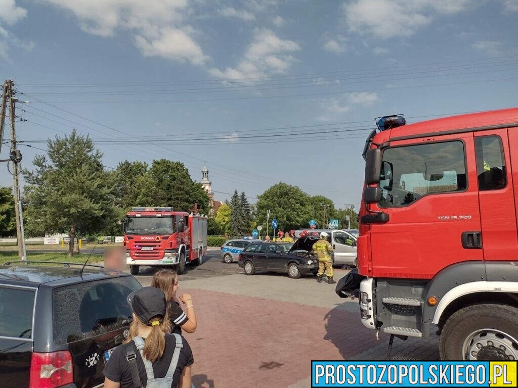 Zderzenie busa z audi w Łosiowie.(Zdjecia&Wideo)