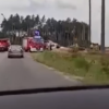 Wypadek na budowie obwodnicy w Oleśnie. Ramię koparki spadło na mężczyznę. Niestety nie udało się go uratować.(Wideo)