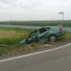 Osobowy opel zderzył się z samochodem ciężarowym w Gotartowie na drodze krajowej nr 11 na trasie Kluczbork - Krzywizna.