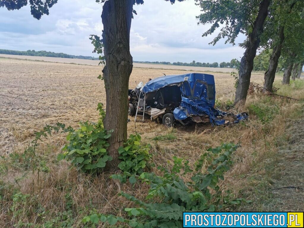 Zderzenie dwóch busów w gminie Byczyna.(Zdjęcia)