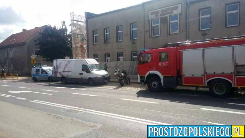 Zderzenie motocyklisty z busem na dk94 w Łosiowie koło Brzegu.(Zdjęcia)