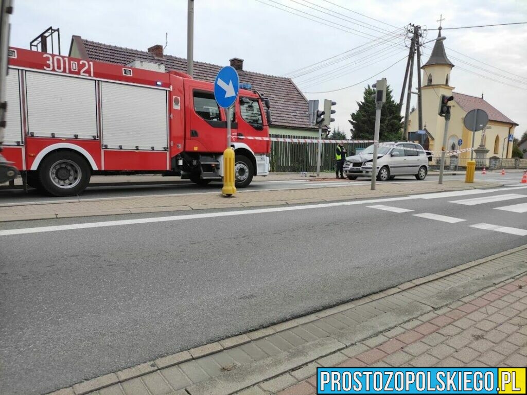 Wypadek na dk46 w Lędzinach koło Opola.(Zdjęcia)