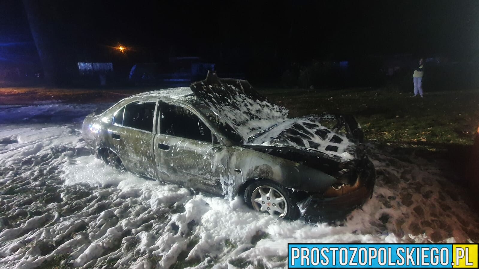Czy to było podpalenie auta w Tarnowcu?