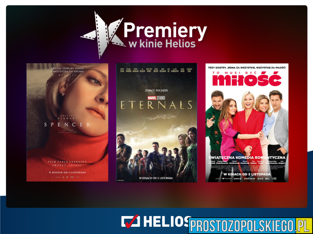 Pełen hitów filmowy listopad w kinach Helios!