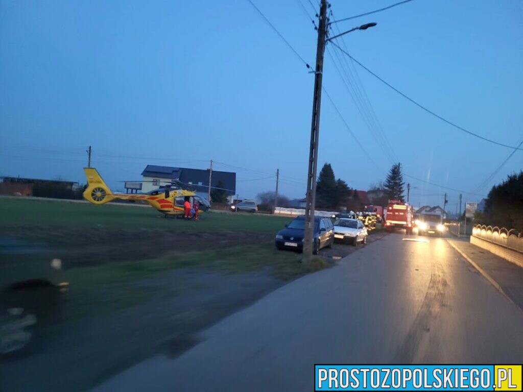 Lądowanie LPR Ratownika 23 w miejscowości Nowa Kuźnia.(Zdjęcia)
