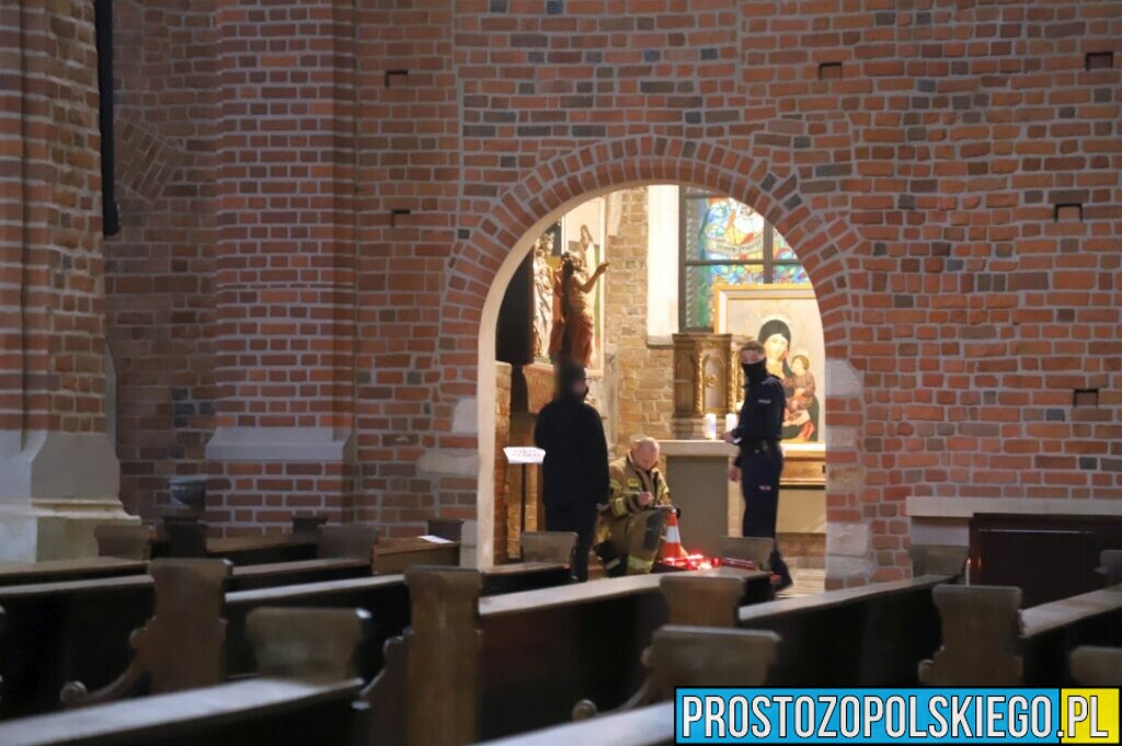 Próba podpalenia Katedry w Opolu.(Zdjęcia&Wideo)
