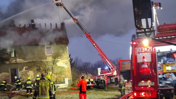 Pożar domu w miejscowości Rutki. Jedna osoba nie żyje.(Zdjęcia&Wideo)