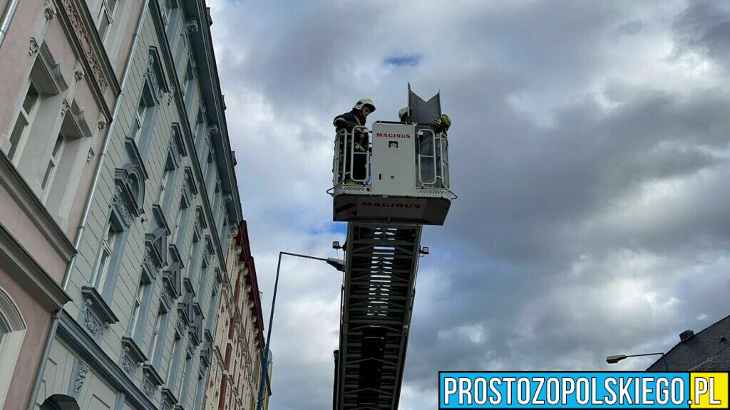 180 interwencji strażaków w województwie opolskim związanych z silnym wiatrem.(Zdjęcia&Wideo)