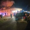 Pożar poddasza w budynku wielorodzinnym w miejscowości Myszowice gm. Korfantów.(Zdjęcia)
