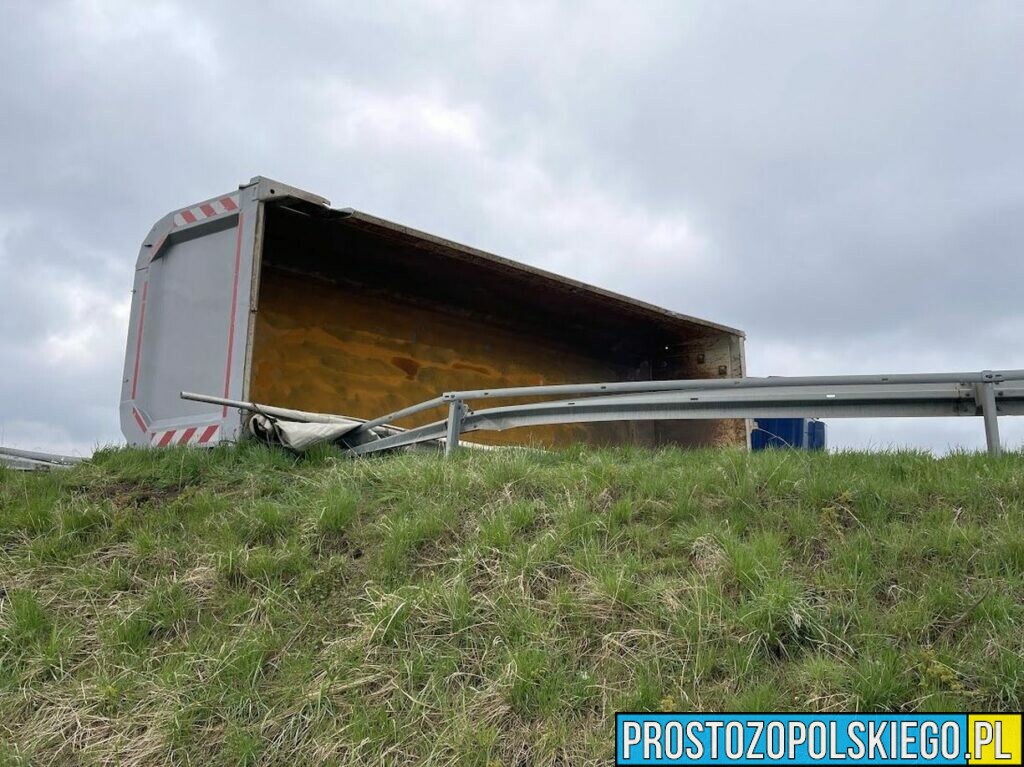 Wypadek na obwodnicy Opola. Zderzyły się tam dwie ciężarówka bus i osobówka. Na miejscu lądował LPR.(Zdjęcia&Wideo)