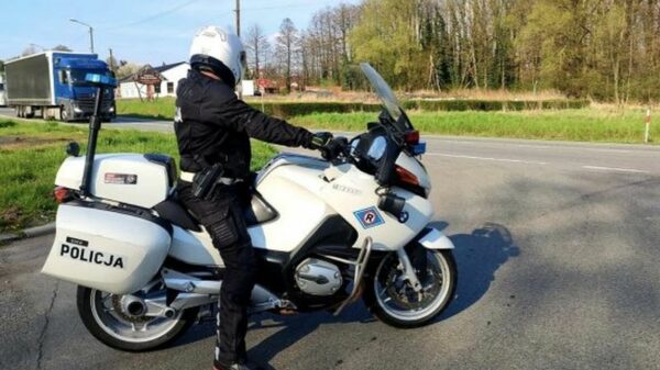 Policjanci wyjechali na drogi jednośladami. Przekonał się o tym jeden z kierowców, który...