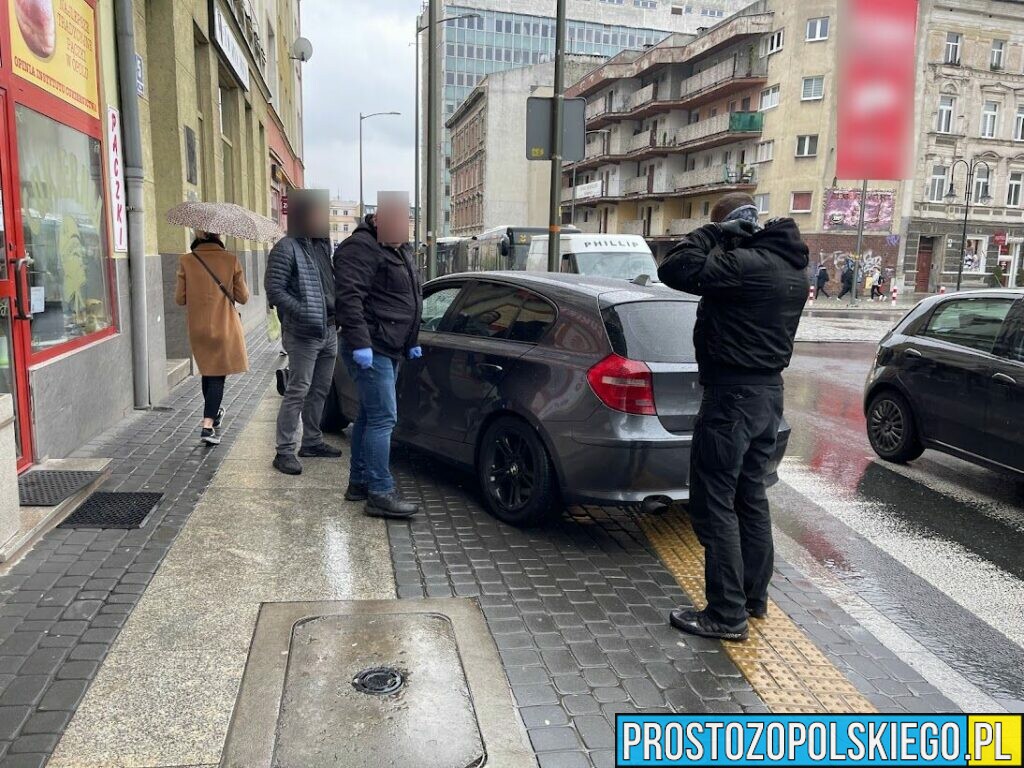 Policyjny pościg ulicami Opola. Kierujący bmw nie zatrzymał się do kontroli.(Zdjęcia)