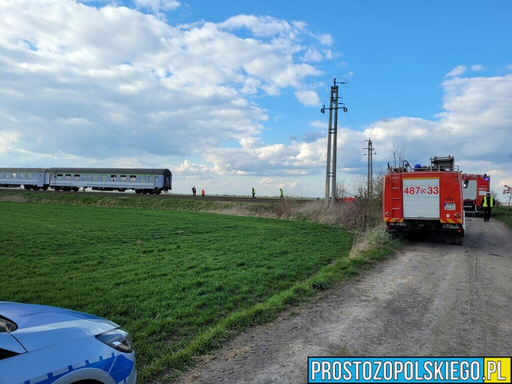 Pod Głogówkiem 11-latek quadem wjechał pod pociąg. Na miejscu lądował LPR.