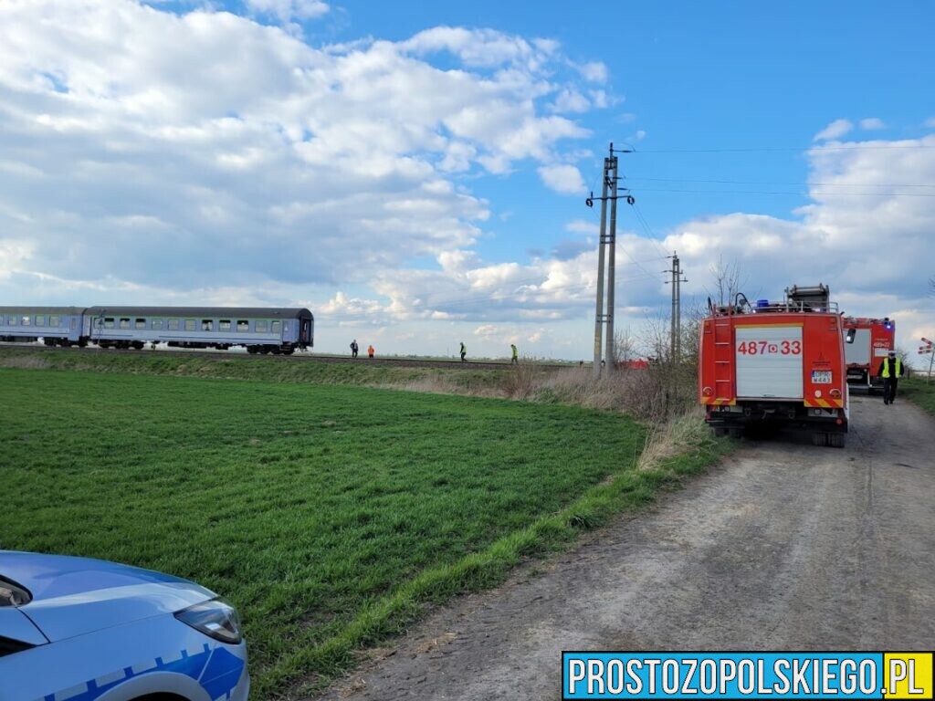 Pod Głogówkiem 11-latek quadem wjechał pod pociąg. Na miejscu lądował LPR.