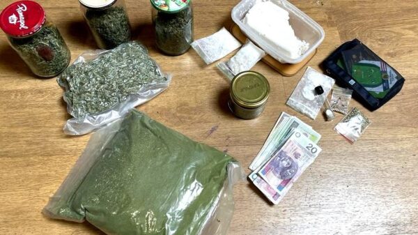 Policjanci przejęli 3 kilogramy narkotyków wartych 100 000 złotych