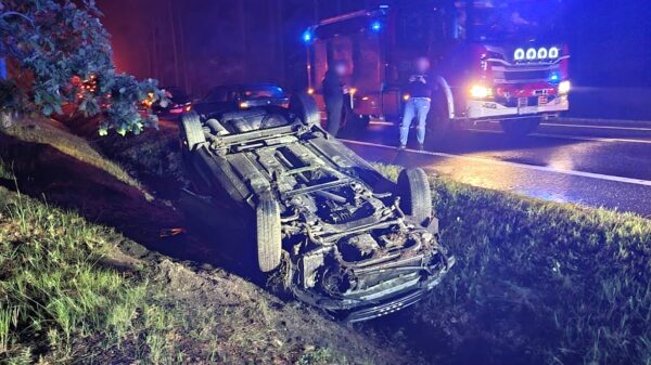 Niebezpieczny poranek na opolskich drogach. Dwa wypadki w tym samym miejscu.(Zdjecia&Wideo)