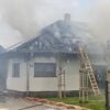 Pożar domu w miejscowości Walidrogi koło Opola(Zdjęcia&Wideo)