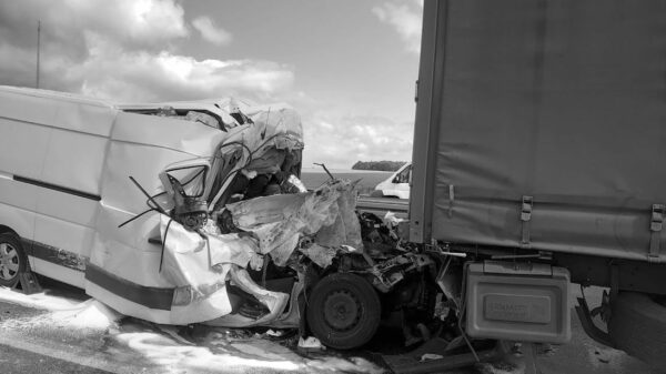 Wypadek śmiertelny na autostradzie A4.Bus wbił się pod tira.(Zdjęcia&Wideo)