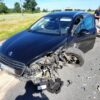 Wypadek na obwodnicy Niemodlina. Osobówka uderzyła w ciężarówkę.(Zdjęcia)