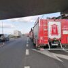 Wypadek na autostradzie A4 na 273 km kierunek Katowice. Zderzenie osobówki z tirem.(Zdjęcia)