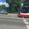 Autobus MZK potrącił rowerzystkę na ul.Korfantego w Opolu.(Zdjęcia)