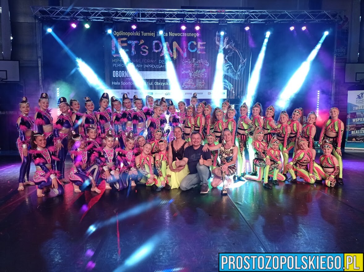 Zespół taneczny pech z Opola wraca z medalami z turnieju Let’s dance.(Zdjęcia)