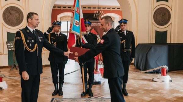 Uroczystość powołania Komendanta Powiatowego PSP w Brzegu