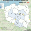 POLICYJNA MAPA WYPADKÓW DROGOWYCH ZE SKUTKIEM ŚMIERTELNYM – WAKACJE 2022