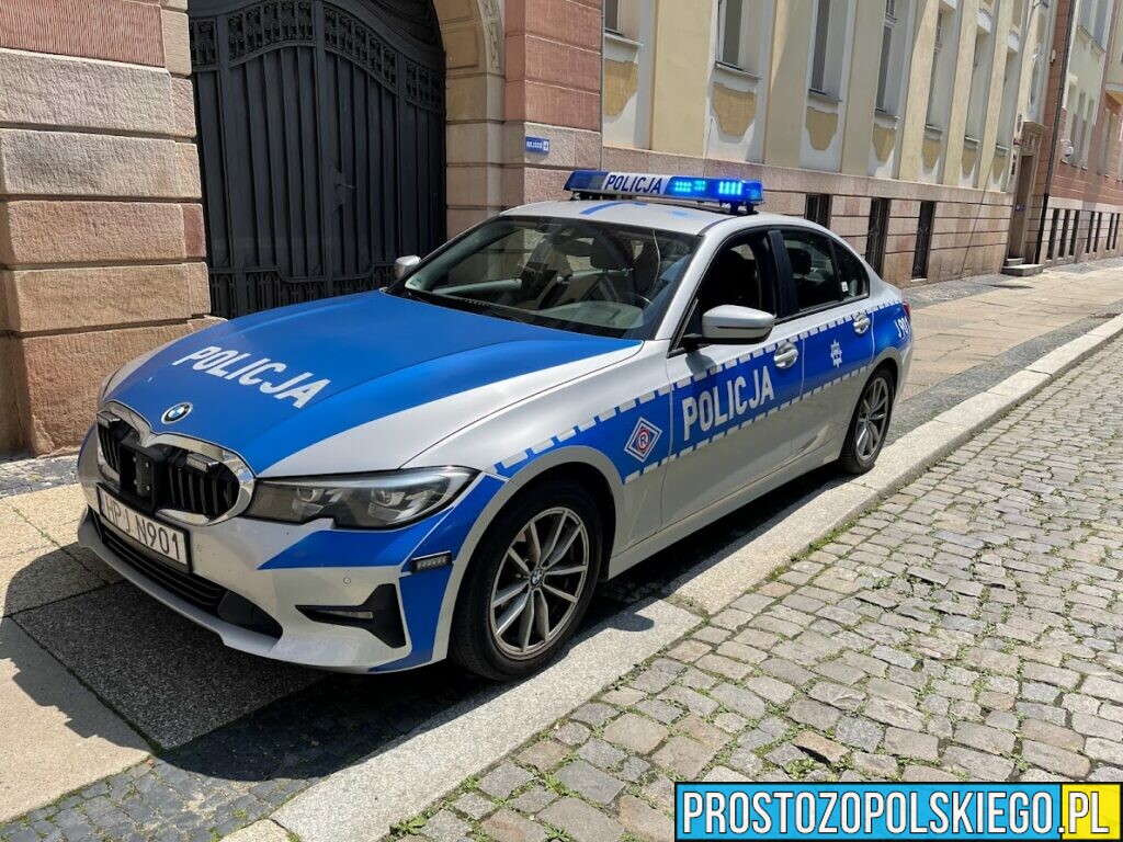 Kierujący autem 36-latek mający 2,5 promila został, zatrzymany dzięki reakcji świadka w Brzegu.
