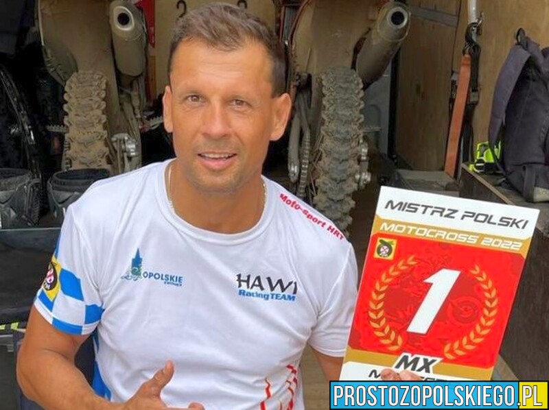 Arkadiusz Mirecki z opolskiego HAWI Racing Team z tytułem motocrossowego mistrza Polski!
