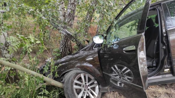 Wypadek w Zawadzie z udziałem nietrzeźwego kierującego.(Zdjęcia)