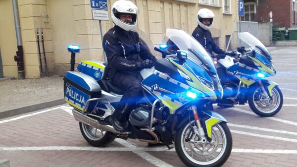 Nowe policyjne motocykle BMW R 1250 RT na drogach powiatu nyskiego.(Zdjęcia)
