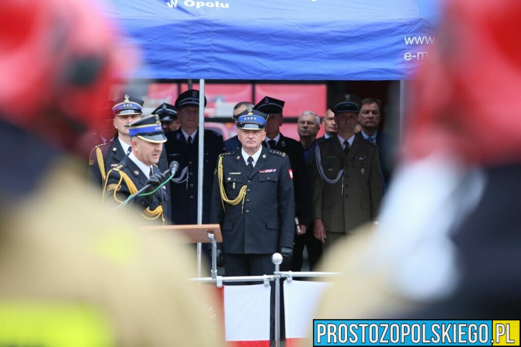 Pożegnanie Komendanta Miejskiego Państwowej Straży Pożarnej w Opolu.(Zdjęcia)