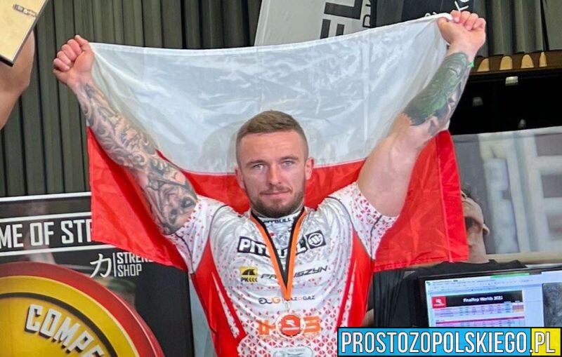Daniel „Lisek” Lis zajął 3 miejsce na Świecie w kategorii 94 kg.