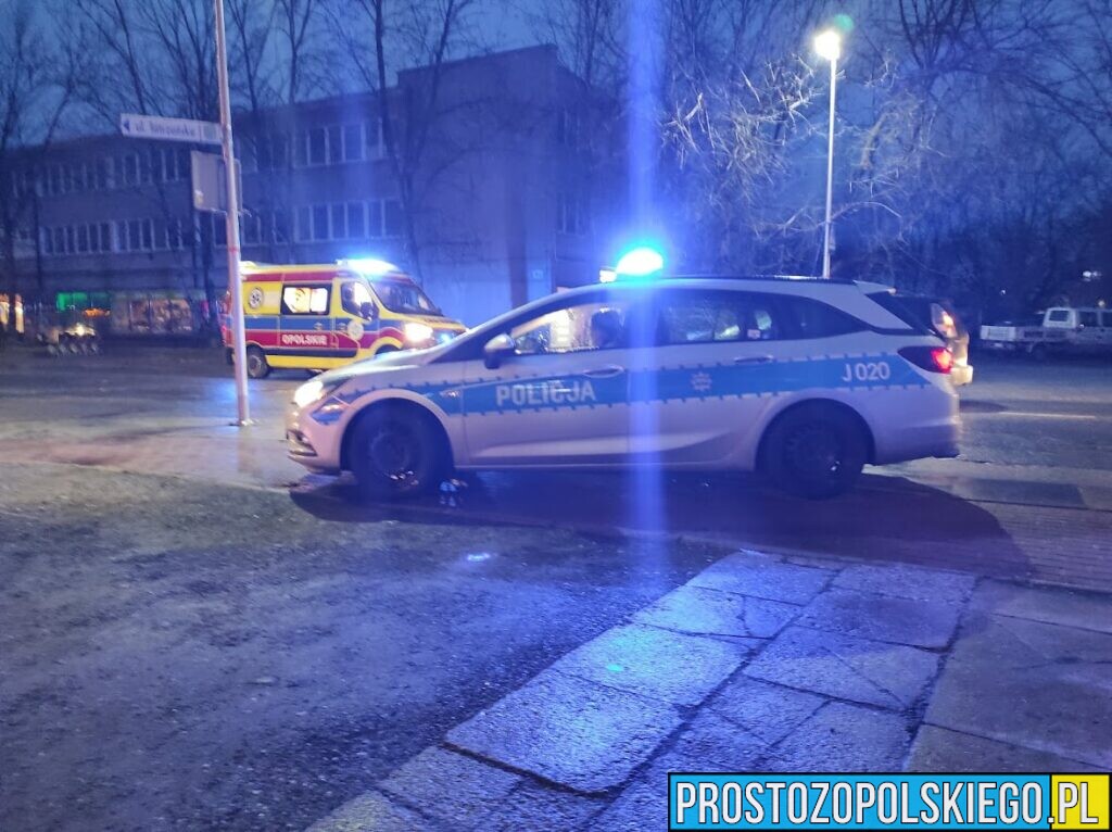 Pomoc przyszła w ostatniej chwili. Duże brawa dla Oleskich policjantów.