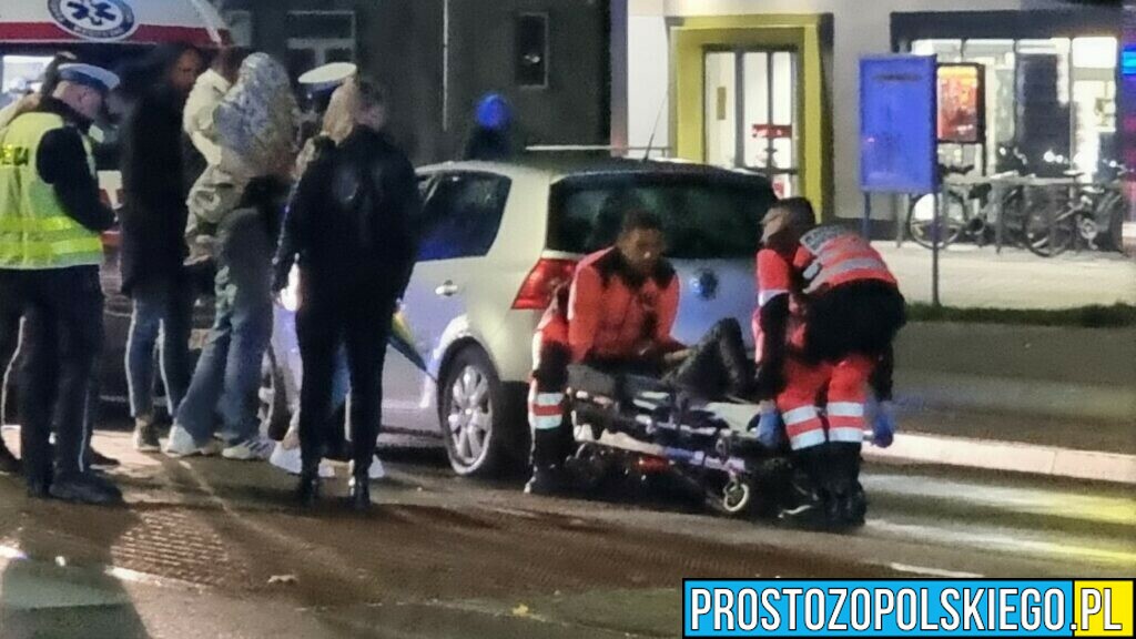 Samochód potrącił dziecko na przejściu dla pieszych w Kędzierzynie Koźlu.